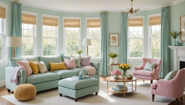 Comment associer les couleurs pastel chez soi ?