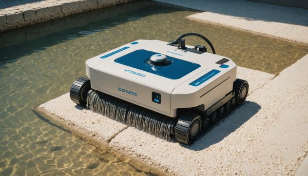 Nettoyer le fond du bassin avec un robot pro